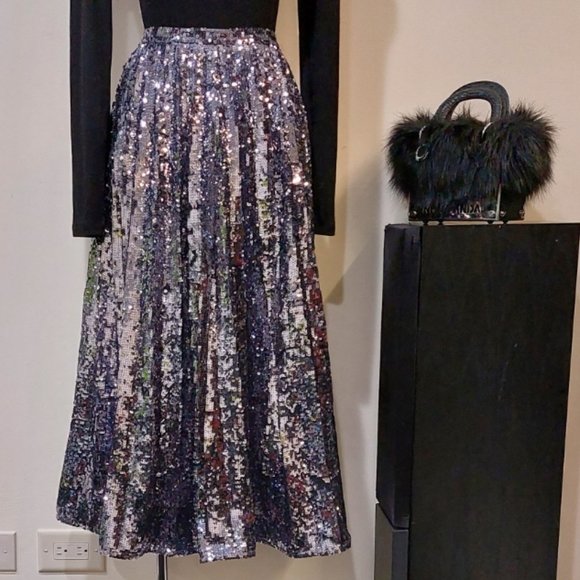 Showstopper Skirt Blue